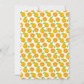 Invitation Un petit morceau est en route (Dos)