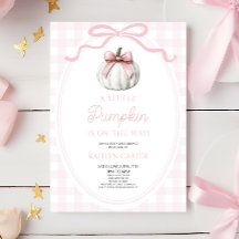 Un petit nœud papillon rose citrouille automnal po