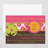 Invitation Un petit oiseau (Devant / Derrière)