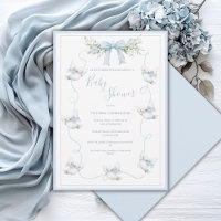 Un petit oiseau m'a dit Vintage noeud  Baby Shower