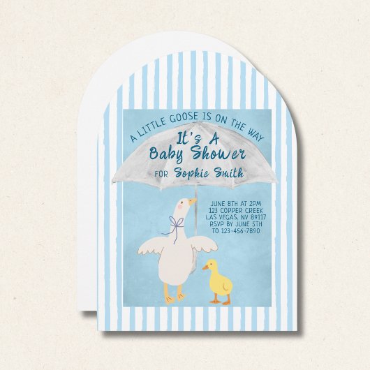 Invitation Un petit orignal est en route C'est un Baby shower