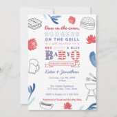 Invitation Un petit pain dans le Baby shower des Couples Roug (Devant)