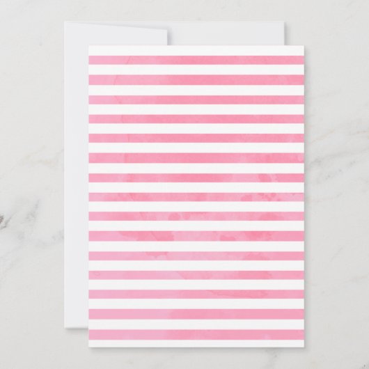 Invitation Un Petit Papillon Est Sur Son Chemin Baby shower O (Dos)