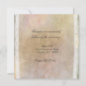 Invitation Un petit Paris... un petit mariage de dentelle (Dos)