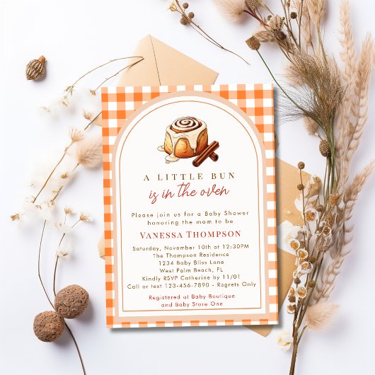 Invitation Un Petit Petit Chou Dans Le Baby shower À Roulette