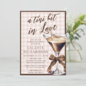 Invitation Un Petit Peu Amoureuse Espresso Martini Enterremen (Debout devant)