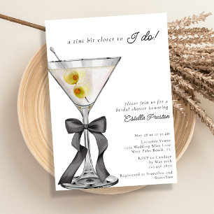 Invitation Un petit peu plus près du cocktail de fiançailles