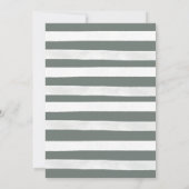 Invitation Un Petit Safari Citrouille En Baby shower (Dos)