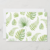 Invitation Un petit sauvage Safari photo baby shower (Dos)