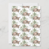 Invitation Un Peu Cher Sur Le Chemin Du Baby shower (Dos)