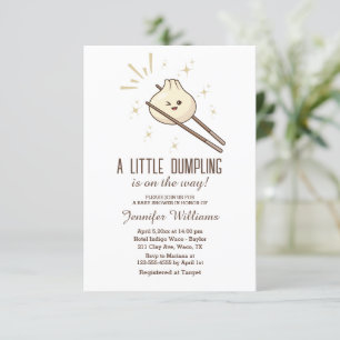 Invitation un peu de bousculade est en route, baby shower