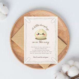 Invitation Un peu de bousculade sur le chemin du baby shower