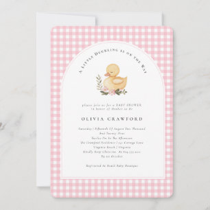 Invitation Un peu de canard est sur le chemin Baby shower de 