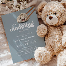 Un Peu De Dumpling Est En Chemin Baby shower