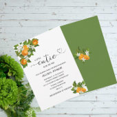 Invitation Un peu de gourmandise est en chemin baby shower