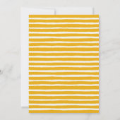 Invitation Un peu de miel est en route | Baby shower (Dos)