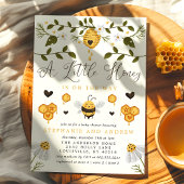 Invitation Un peu de miel est sur le chemin Baby shower d'abe