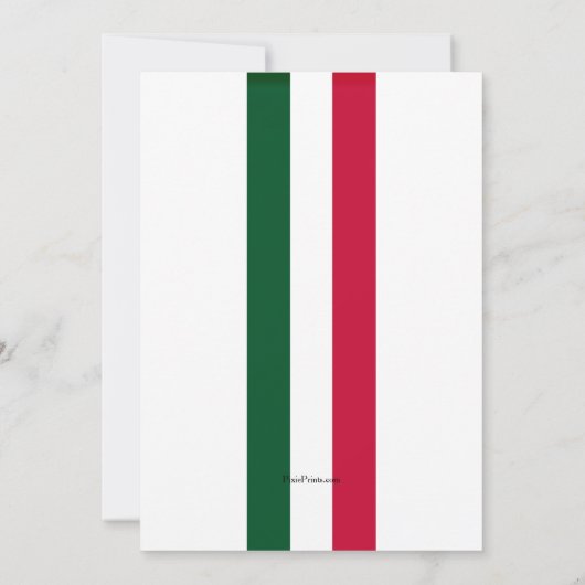 Invitation Un peu d'invitation mexicaine (Dos)