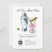 Invitation Un peu plus âgé 30e anniversaire Olive (Devant)