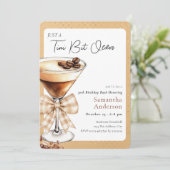 Invitation Un peu plus âgée Café pour 30 ans (Debout devant)