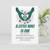 Invitation Un Peu Qui A Dû (Debout devant)