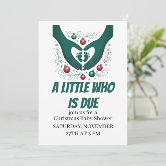 Invitation Un Peu Qui A Dû (Debout devant)