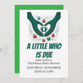 Invitation Un Peu Qui A Dû (Devant / Derrière)