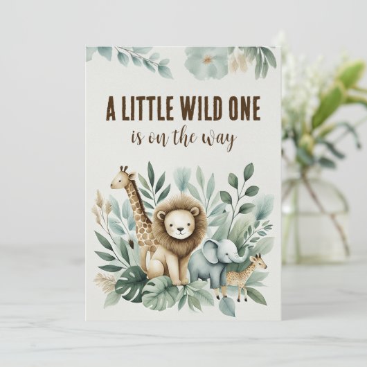 Invitation Un Peu Sauvage (Debout devant)