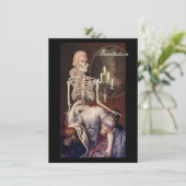 Invitation Un portrait pour l'Halloween (Debout devant)