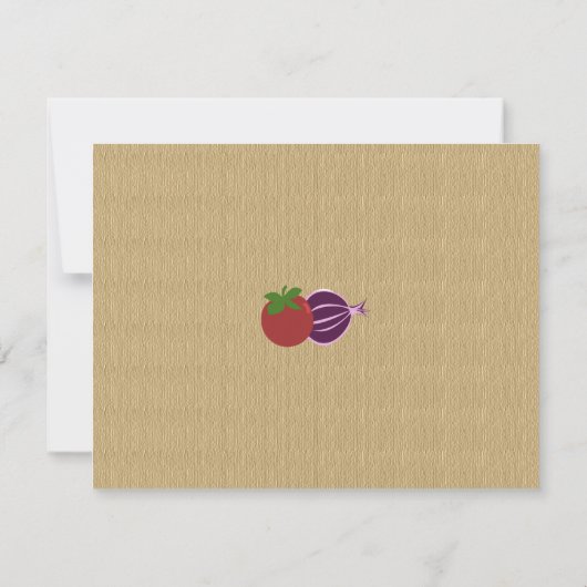 Invitation Un Pot De Soupe (Dos)