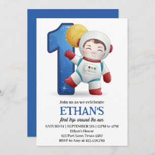 Invitation Un Premier Voyage D'Astronaute Autour Du Soleil Pr