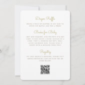Invitation Un QR Code Neutre pour une Fête de Naissance "Some (Dos)
