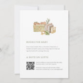 Invitation Un sauvage | Baby shower Safari Neutral Boho (Dos)
