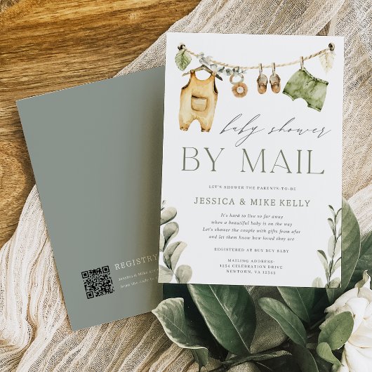 Invitation Un sauvage | Neutral Boho Safari Baby shower Par M