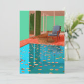 Invitation Un simple moderne (Debout devant)