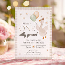 Un sot Goose Spring Party Ferme premier anniversai