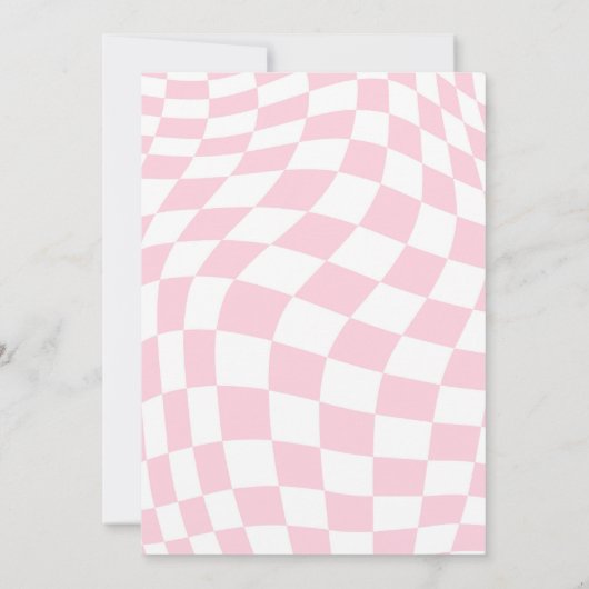 Invitation Un Super Chick Spring Daisy 1ère fête d'anniversai (Dos)