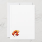 Invitation Un Thanksgiving rebelle pour la Turquie à cheval s (Dos)