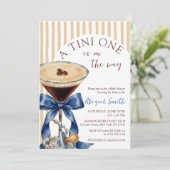 Invitation Un TINI arrive Fêtes de Bébé (Debout devant)