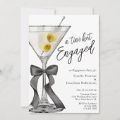 Invitation Un Tini Bit Engagea Dirty Martini Engagement Party (Devant)