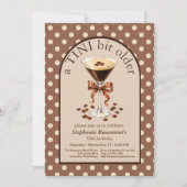 Invitation Un Tini Bit Older Martini Espresso Brun Arche 30èm (Devant)