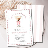 Invitation Un Tini Bit plus vieux Espresso Martini 40e annive