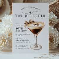 Un Tini Bit plus vieux Espresso Martini 80e annive