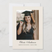 Invitation Un Tini Bit Smarter Espresso Martini Diplômé (Dos)