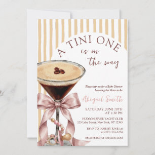 Invitation Un TINI ONE est en route Fêtes de bébé