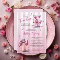 Un Tini sucré Un Coquette Rose Baby shower fille