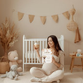 Invitation Un Tini Sur Le Chemin Baby shower Espresso Martini