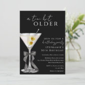Invitation Un Tini Un Peu Plus Ancien Chic Noir Sale Martini  (Debout devant)