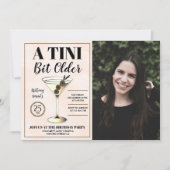 Invitation Un Tini Un Peu Plus Ancien Cocktail Moderne Photo  (Devant)