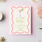 Invitation Un Tini Un Peu Plus Ancien Cosmo Rose Martini Anni